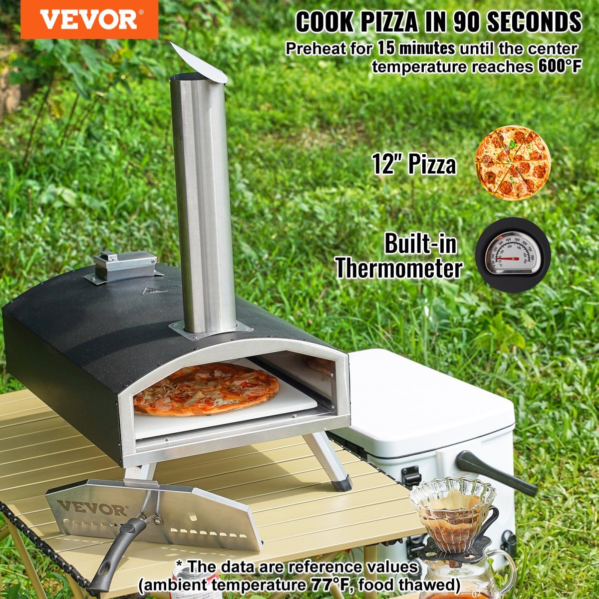 VEVOR Portable Outdoor Pizza Oven